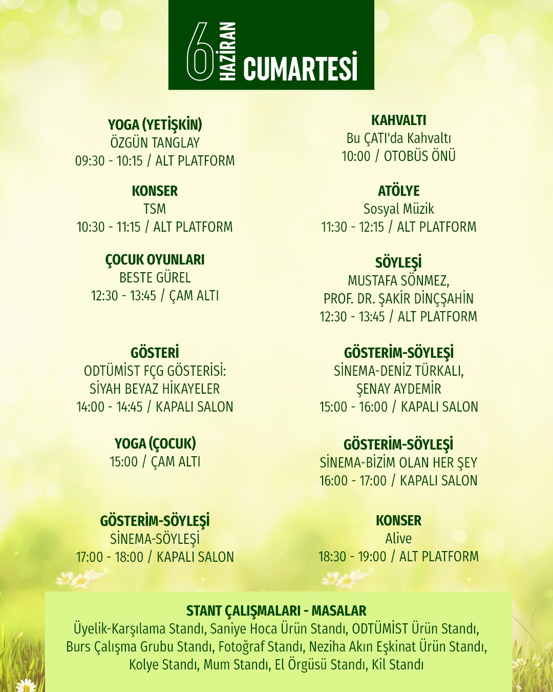 Bahar Şenliği Programı 2