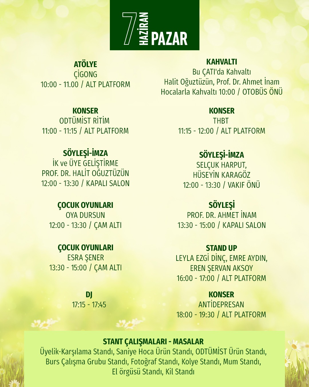 Bahar Şenliği Programı 3